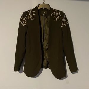 H&M Blazer|Size:4|Color:Black